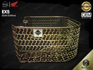 Motorku Kacang Honda EX5 Basket / Bakul (High Quality)  *Gold Edition*