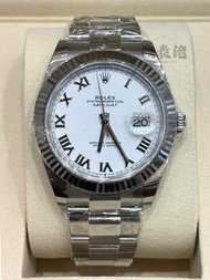 【2026全新】ROLEX 勞力士 恒動日誌型 DATEJUST DJ41 126334-0035 126334 WHITE ROMAN OYS