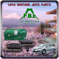 [ FBL CERAMIC ] Toyota Wish ZGE20 ZGE22 Front / Rear Brake Pads Disc Brake Pad Fuji Japan