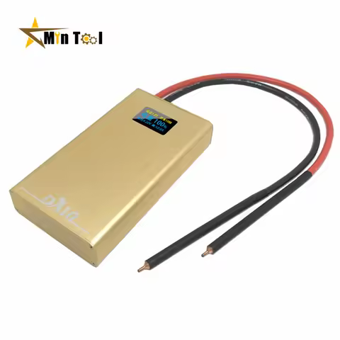 DX10 Portable Spot Welder OLED Adjustable Battery Spot Welding Machine 0.1/0.12mm Nickel 18650 8awg 