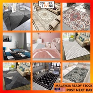 [L Size 120x160cm] 3D Printing Modern Design Carpet Living Room Carpet Permaidani Ruang Tamu Karpet