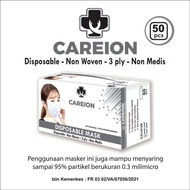 MASKER 3PLY MASKER 3 PLY MASKER - PUTIH Berkualitas