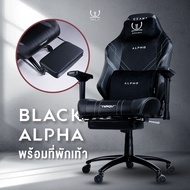 ♚OZAMA Official รุ่น ALPHA I "บัลลังก์" ของเกมเมอร์ที่เหนือว่า "เก้าอี้เกมมิ่ง" I ด้วยเบาะ Memory Fo