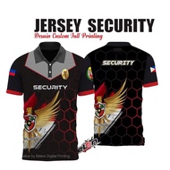 JERSEY SECURITY FULL PRINTING POLO SHIRT TSHIRT 3D Shirt Full Sublimation for Men Women Uniform code