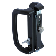 Solex อุปกรณ์ชุดล็อคประตู อลูมิเนียม A4512 1785 HD HT  (Aluminium Mortise Deadlock) สีดำ ขาว เงิน