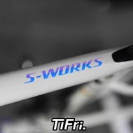 [Taiwan Shipment] Sworks Lightning Stickers Road Bike Bicycle Peripheral Creative No Glue