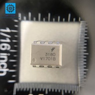 Bag of 3 Opto -Photo Optical Plug FOD3180 3180 DIP-8 New 100% Genuine