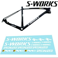 stiker sepeda S-WORKS specialized cutting
