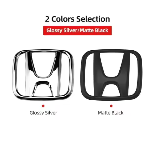 Honda Car Emblem Badge 1Pcs Fit for City Accord HRV VEZEL Odyssey - Hood Grill Rear Trunk Steering W