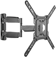 Monoprice Full-Motion Articulating TV Wall Mount Bracket for LED TVs 23in to 55in, Max Weight 77 lbs, Extension of 1.9in to 20.3in, VESA Up to 400x400, Fits Curved Screens, UL Certified - EZ Series