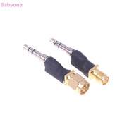 Babyone 1 PCS Suitable For Radio SMA To 3.5mm Male Adapter SMA Outer Screw Inner Hole Adapter To 3.5