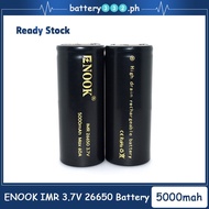 Enook 26500 5000mAh 60A rechargeable 3.7V battery (ready stock)