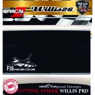 Sukhoi sticker Sukhoi sticker Cutting Sticker Fighter Plane Sticker Fighter Plane Sticker F16 15cm