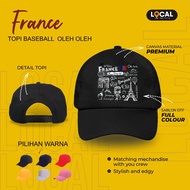 FRANCE FRANCE FRANCE premium souvenir Baseball cap - Local Print