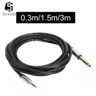 [Serenable] 3.5mm to 1/4 inch Stereo Audio Cable Headphone Adapter 3.5 mm 1/8 inch Male to