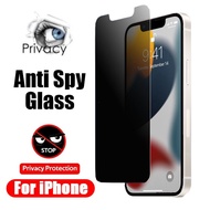 Anti Spy Screen Protector For iPhone 15 14 13 12 11 Pro Max 13 Mini Privacy Tempered Glass For iPhon