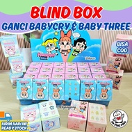 GANTUNGAN Keychain Baby Cry/BLIND BOX KeychainBLIND BOX Crybaby Keychain/ Baby Three Keychain/ BLIND