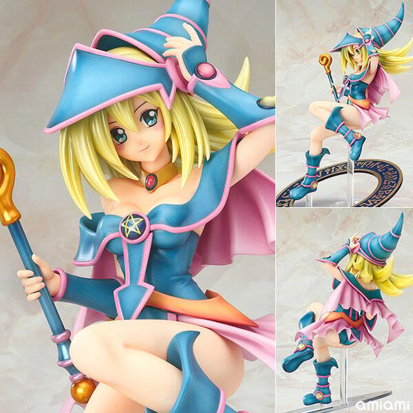 日版 金證 Max Factory 遊戲王怪獸之決鬥 黑魔導女孩 17 PVC 完成品