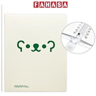 Sổ Còng ReadMe B5 - Kẻ Ngang - 80 Trang 80gsm - Ruột Có Thể Thay Thế - WeWrite 43237 - Màu Xanh Lá