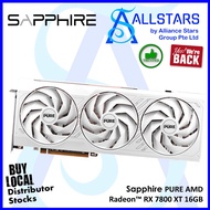 (ALLSTARS: We are Back) Sapphire PURE AMD Radeon RX 7800XT OC 16GB PCI-Express x16 Gaming Graphics C
