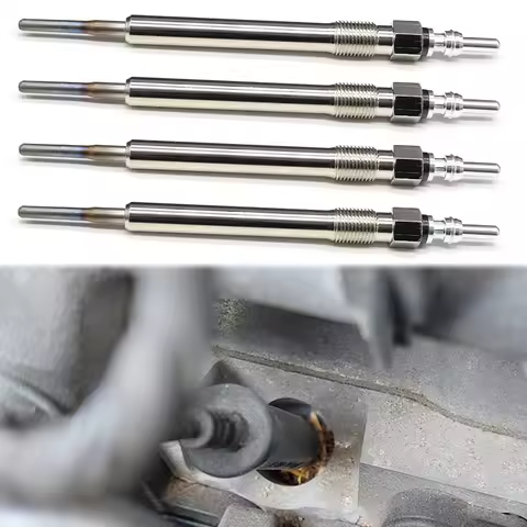 4pcs Diesel Heater Glow Plugs Nickel Plating 03L963319 For Audi A1 8X A3 8P A4 B7 A5 8T A6 C6 A7 A8 