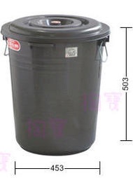 聯府 KEYWAY 銀采46L萬能桶 CN46 塑膠桶/清潔桶/儲水桶