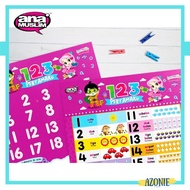 ANA MUSLIM - 123 Pertamaku Poster Membaca & Menulis