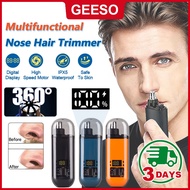 GEESO Electric Nose Hair Trimmer / Type-C Rechargeable & Life-class Waterproof 数显鼻毛器