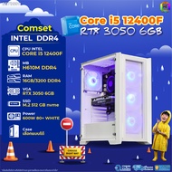 BONMECOM2 คอมประกอบ / CPU i5 12400F / RTX 3050 6GB / Case เลือกแบบได้