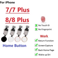 Home Button For iPhone 7 7 Plus 8 8 Plus Button flex cable Restore ordinary Button Replacement