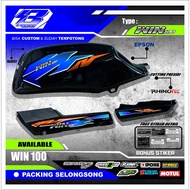 Honda WIN 100 Motorcycle Striping, Latest Variation, Premium Vinyl Material (WN 02)