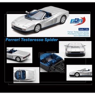 BBR 1: 64 Ferrari Testarossa Testarossa Convertible Simulation Car Model Collection
