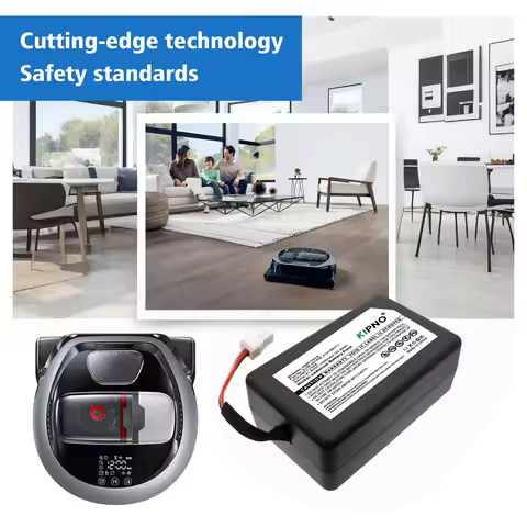 KIPNO Vacuum 7200mAh Battery for Samsung DJ96-00193E VCA-RBT71 VCA-RBT71/XAA PowerBot R7040 R1AM7010
