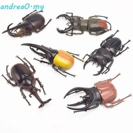 ANDREA Simulation Beetle Non-Toxic Trick Props Insect Toy Fake Beetle Beetle Figures Kids Beetle Toy