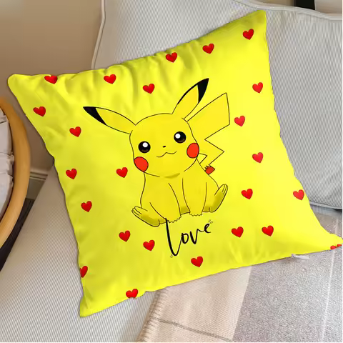Sleeping Pillows Cover Kawaii P-Pilkachuus More Ornamental Pillow Covers Decorative Luxury Home Deco