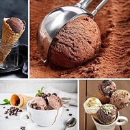 Stainless Steel Ice Cream Potato Cookie Watermelon Scoop Spoon Ergonomic Handle Multipurpose Q7g1