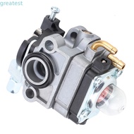 GREATMY Brushcutter Carburetor, Universal Metal Grass Trimmer Carburetor, Silver Easy to Install Com
