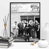Sopranos Poster The Sopranos Family Print The Sopranos Family Poster Canvas Poster Paint Painting De