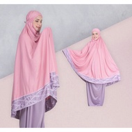 !️Telekung 2 TONE History Fabric