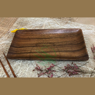Woodywoodhomecraft  1 pc  14 x 7 x 1 inches  Rectangle Tray  Acacia Wood  Narrow Serving Tray