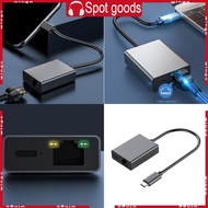 WIN Durability USB C to RJ45 Ethernet Adapter Offer Seamlessly Wire Connectivities USB C to Lan Adap