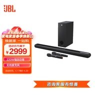 Jbl Ktv350 Audio Karaoke Home Theater Ktv TV Audio Feedback Wall Boombox Set Home Microphone Soundbar