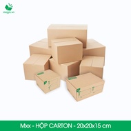 Carton Box 20x20x15 cm - Combo 20 Cartons Of Quality Packing
