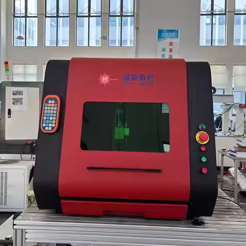 Desktop Mini Fiber Laser Cutting Machine for Metal Automatic Operation WSX Laser Head & HIWIN Compon