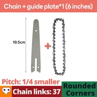 ชุดบาร์เลื่อยโซ่ Stihl 1/4 บาร์พร้อมโซ๋ Stihl สำหรับเลื่อยยนต์ตัดไม้ บาร์เลื่อยโซ่ Stihl โซ่บาร์ Sti