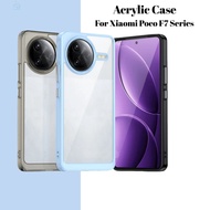 Transparent Acrylic Phone Case For Xiaomi Poco F7 pro Ultra F7pro F7Ultra F 7 PocoPhone F7pro F7Ultr