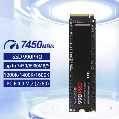 Original New 990 PRO M.2 NVMe SSD PCIe Gen4 2280 High Performance Drive 2TB 4TB For PS5 Desktop Lapt
