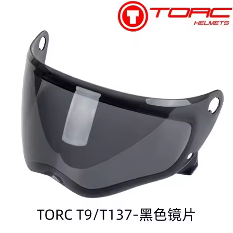 For TORC T9 T137 Helmet Lens Original TORC Retro Full-face Helmet Visors Replacement Lens TORC Visor