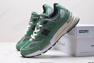 New Balance 992 Made in USA Mossy Green รองเท้าวิ่งกีฬาแนววินเทจดูดซับแรงกระแทกทนต่อการสึกหรอไซส์36-