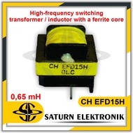 CH EFD15H 0.65mH 3P Ferrite core High Frequency Transformer InductorTrafo